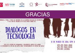 5To aniversario de la Red de Mujeres en TIC